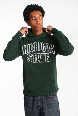 Haut à capuchon logo chenille Michigan State University