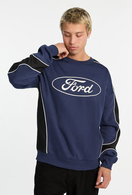 Sweatshirt surdimensionné bicolore Ford homme