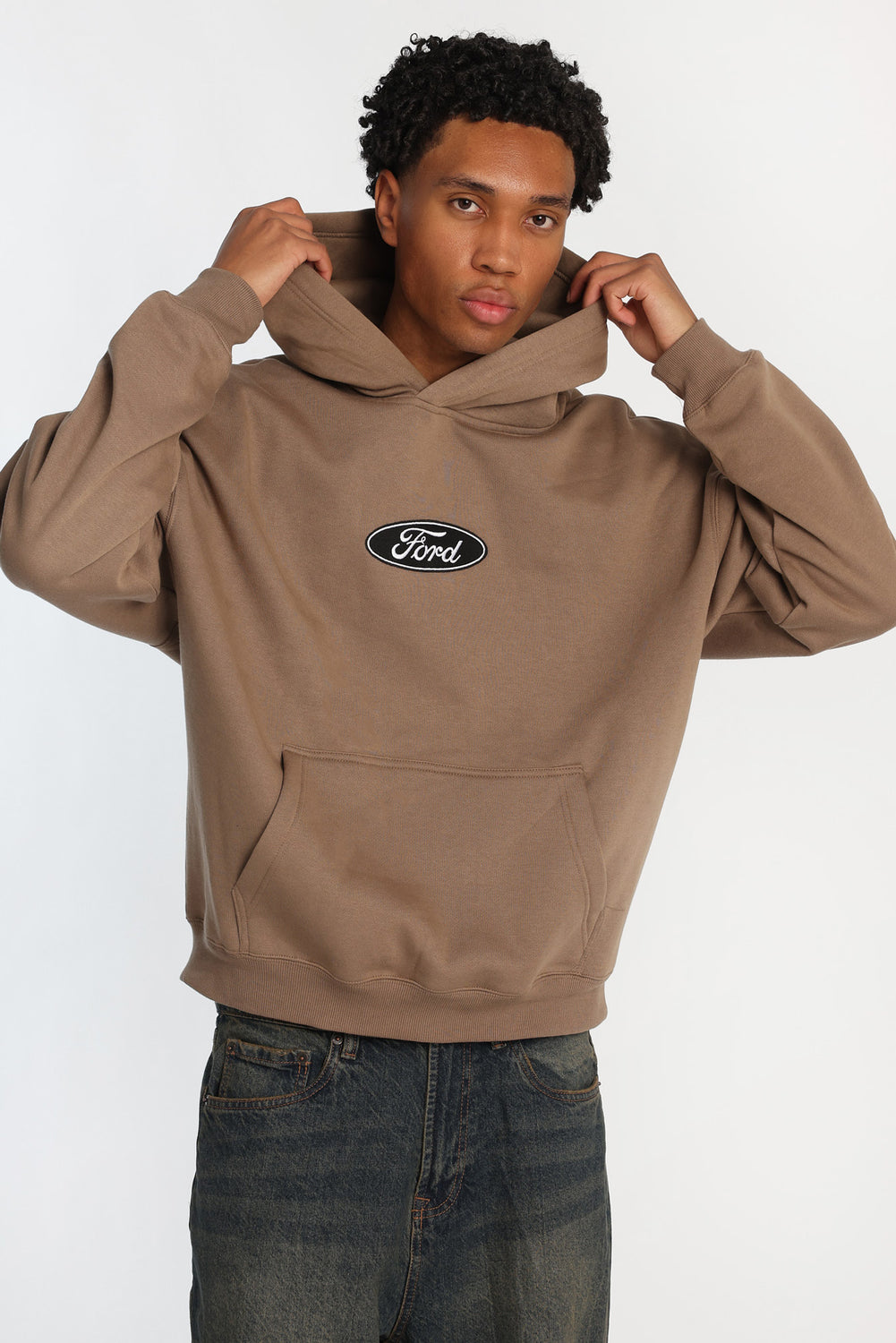 Ford Mustang Embroidered Hoodie Ford Mustang Embroidered Hoodie