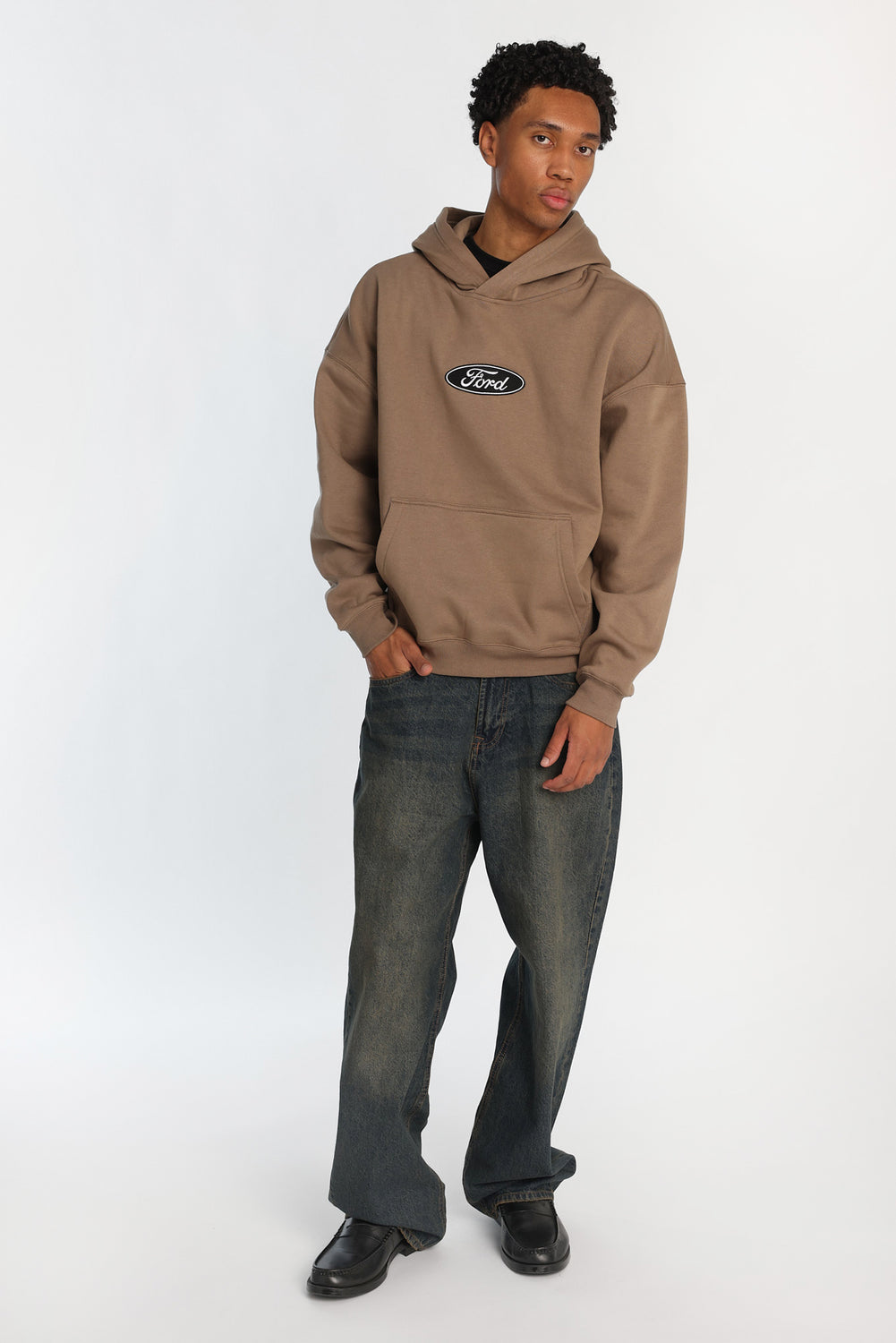 Ford Mustang Embroidered Hoodie Ford Mustang Embroidered Hoodie