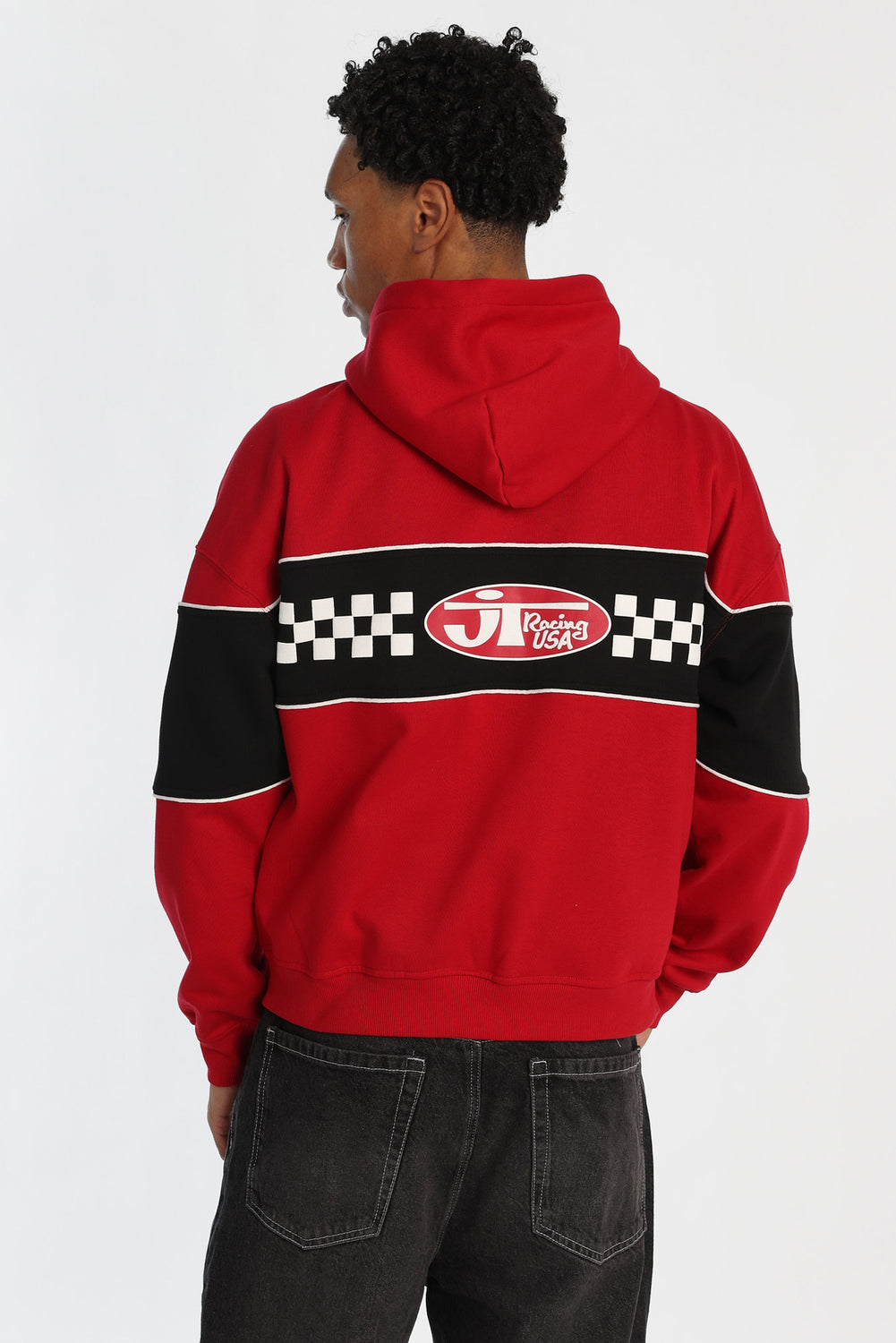 Haut à capuchon bicolore Honda Racing Haut à capuchon bicolore Honda Racing