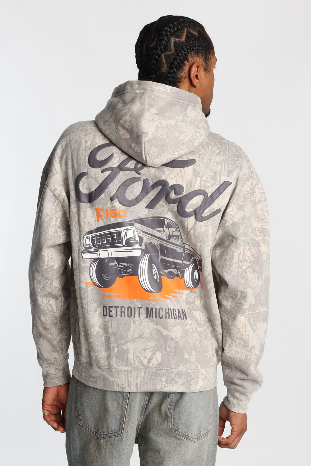 Ford F150 Tree Camouflage Embroidered Hoodie Ford F150 Tree Camouflage Embroidered Hoodie