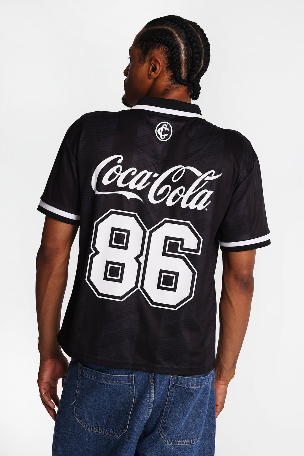 Maillot de soccer imprimé Coca-Cola Maillot de soccer imprimé Coca-Cola