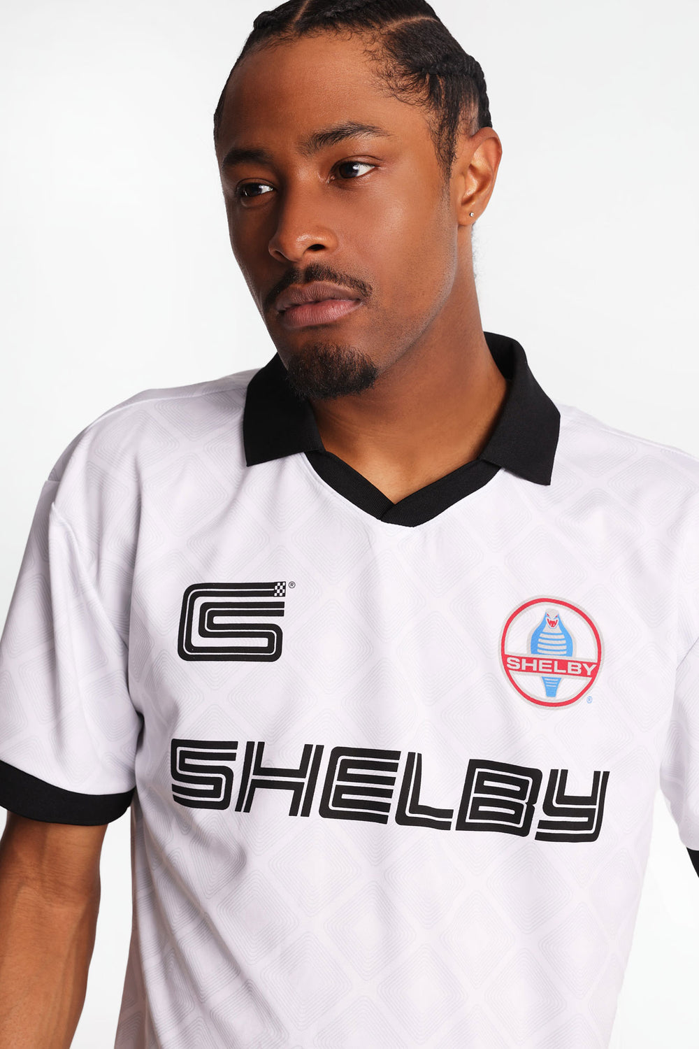 Maillot de soccer imprimé Shelby Cobra Maillot de soccer imprimé Shelby Cobra