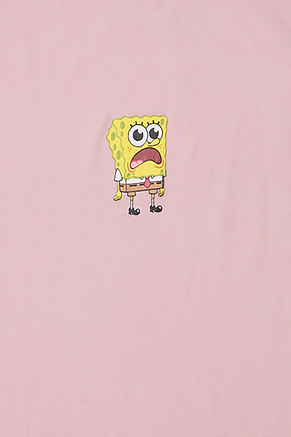 Mens SpongeBob Surprised Puff Graphic Tee Mens SpongeBob Surprised Puff Graphic Tee