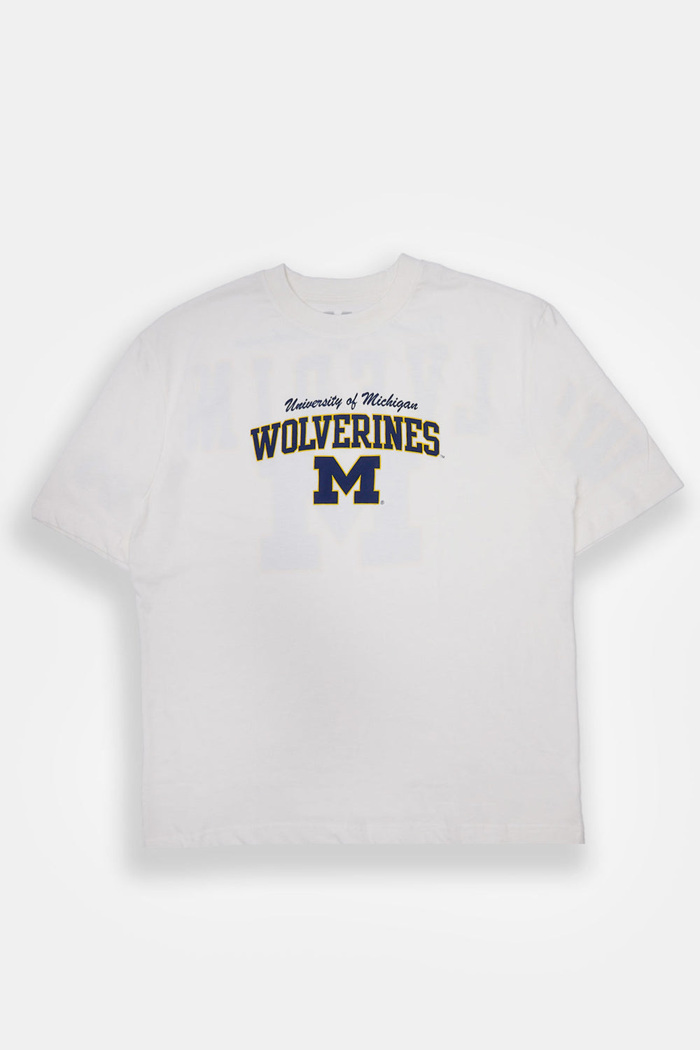T-shirt surdimensionné imprimé University of Michigan Wolverines homme T-shirt surdimensionné imprimé University of Michigan Wolverines homme