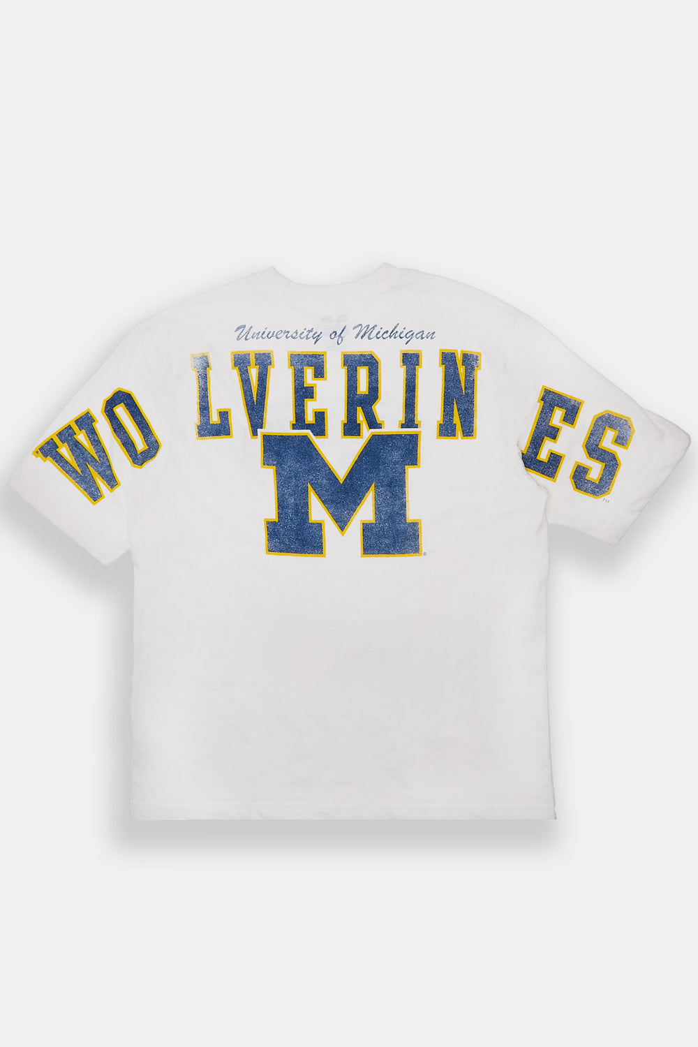 T-shirt surdimensionné imprimé University of Michigan Wolverines homme T-shirt surdimensionné imprimé University of Michigan Wolverines homme