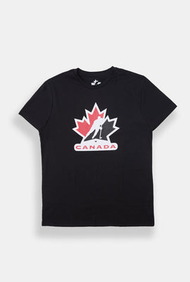 T-shirt imprimé logo Team Canada homme