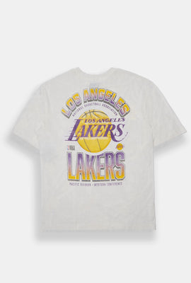 T-shirt surdimensionné imprimé LA Lakers homme