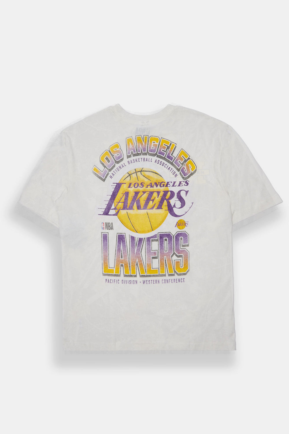 T-shirt surdimensionné imprimé LA Lakers homme T-shirt surdimensionné imprimé LA Lakers homme