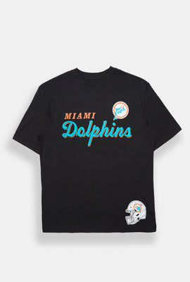 T-shirt surdimensionné imprimé Miami Dolphins HD homme
