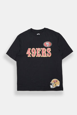 Mens San Francisco 49ers HD Graphic Oversized Tee