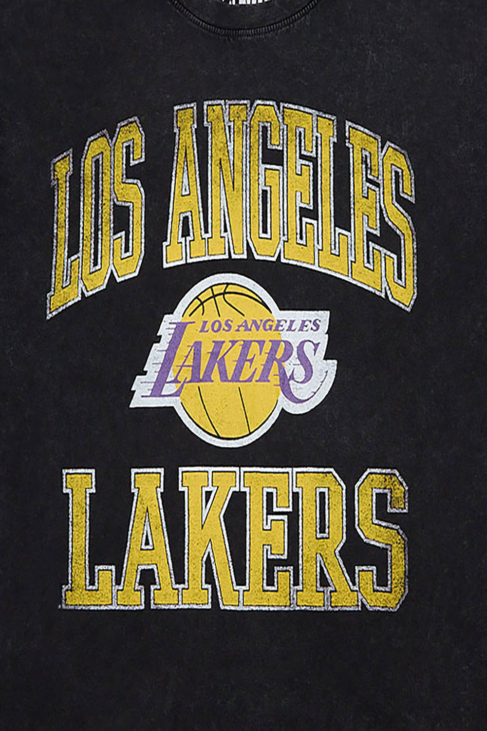Mens LA Lakers Washed Oversized Tee Mens LA Lakers Washed Oversized Tee