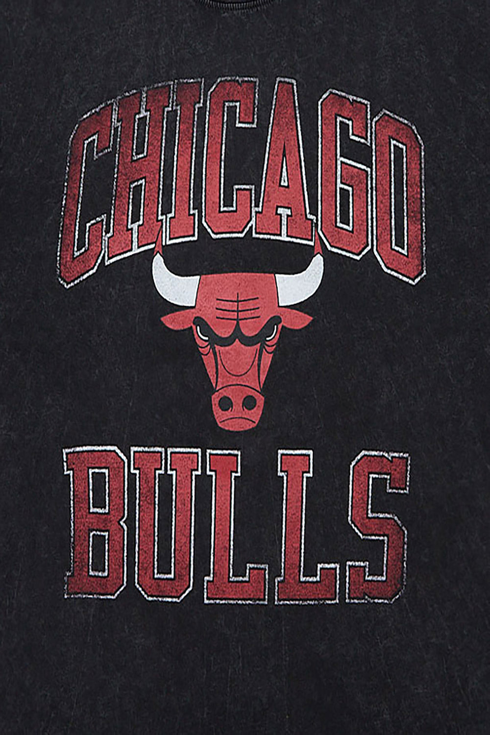 Mens Chicago Bulls Washed Oversized Tee Mens Chicago Bulls Washed Oversized Tee