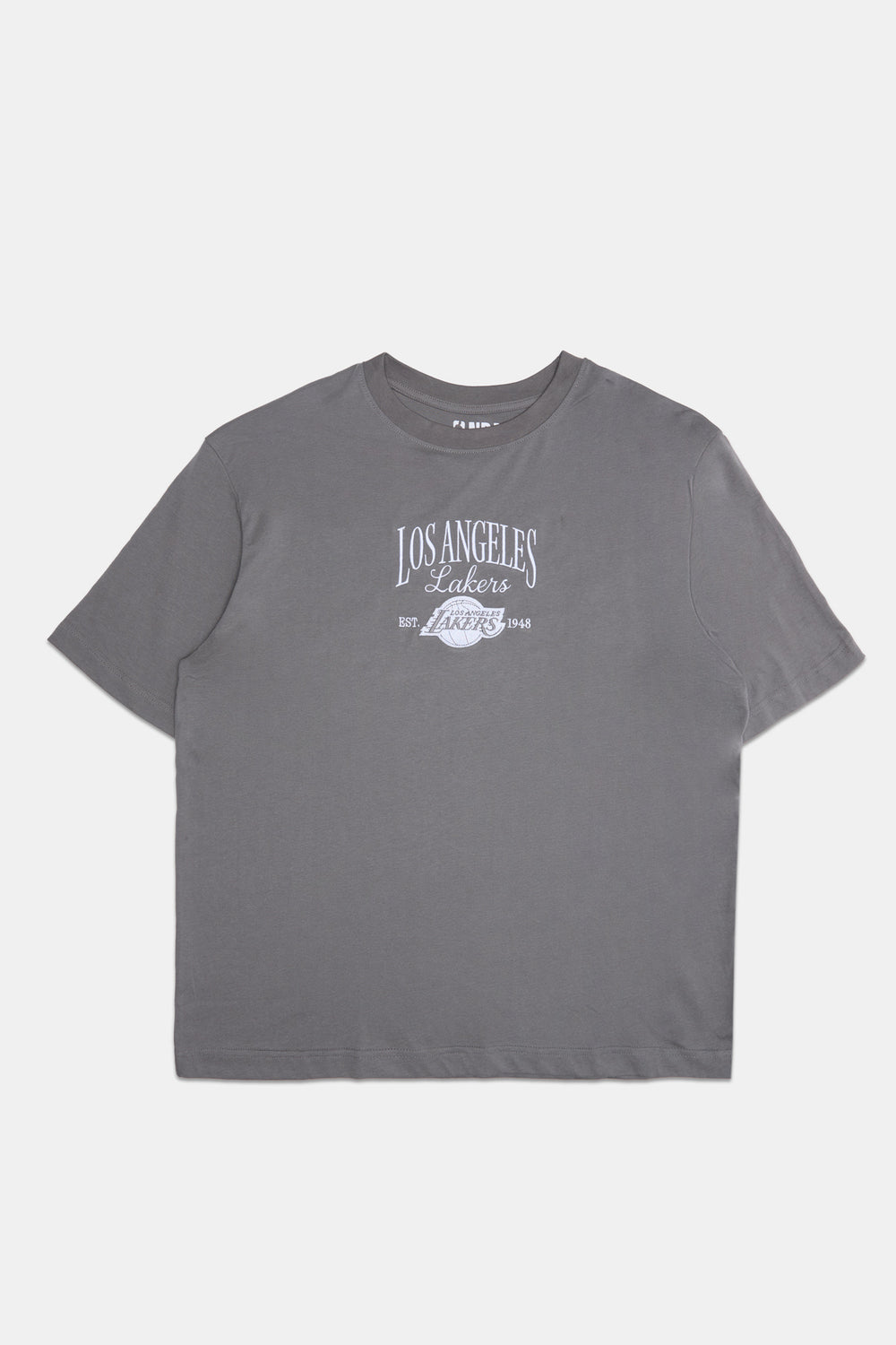 Mens LA Lakers Embroidered Graphic T-Shirt Mens LA Lakers Embroidered Graphic T-Shirt