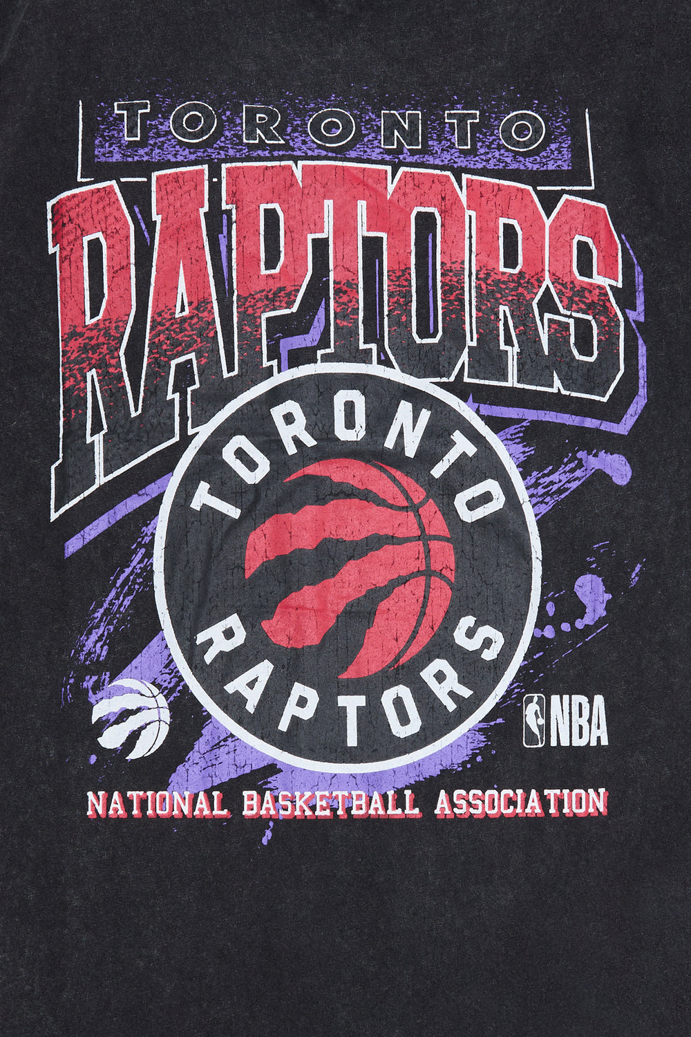 Mens Toronto Raptors Washed Graphic T-Shirt Mens Toronto Raptors Washed Graphic T-Shirt