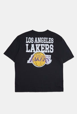 T-shirt imprimé logo LA Lakers homme