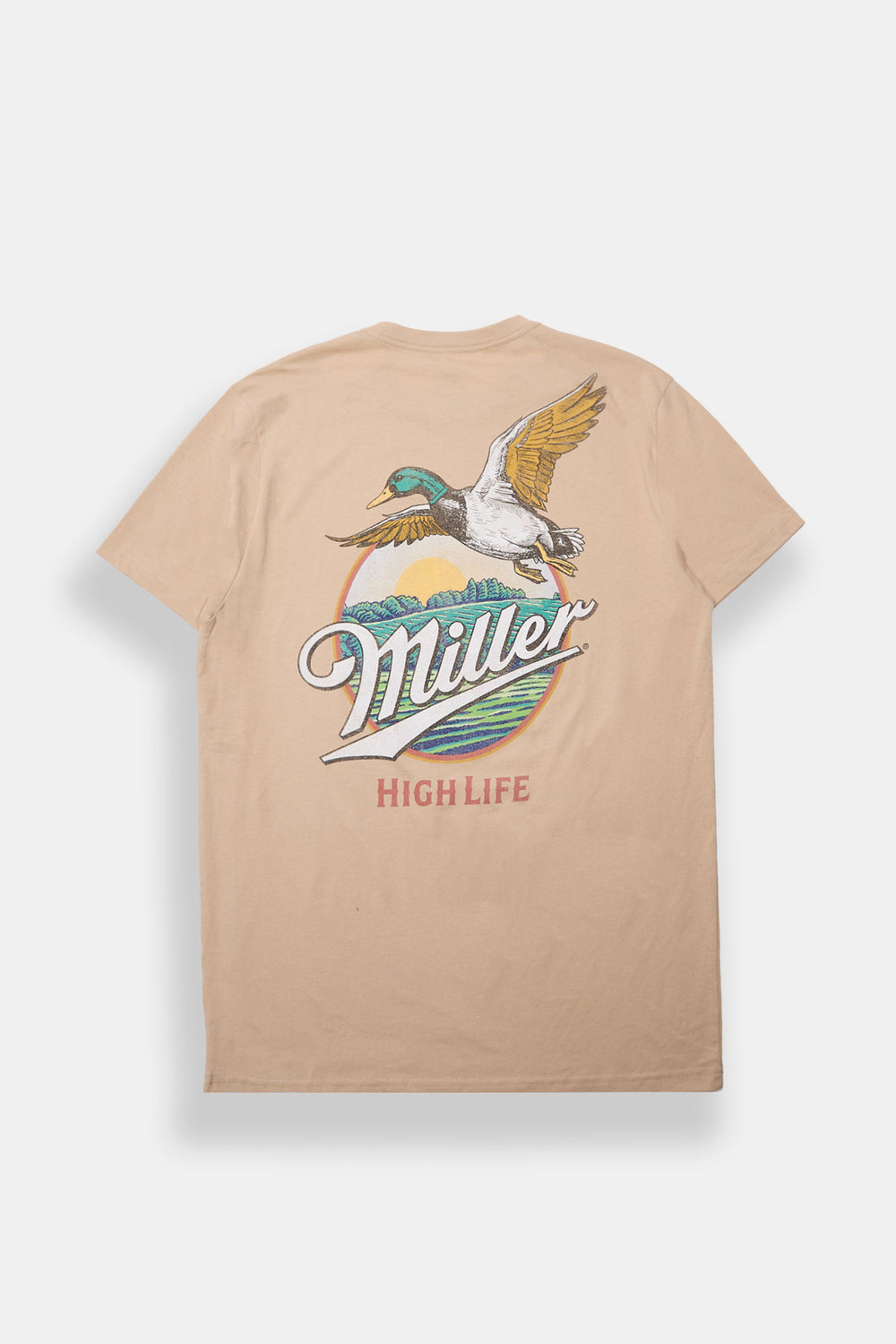 T-shirt imprimé canard Miller High Life T-shirt imprimé canard Miller High Life