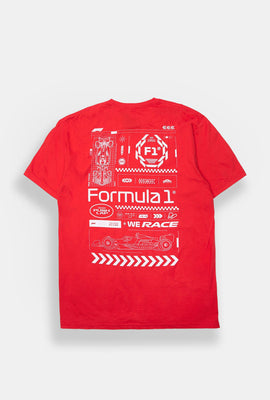 T-shirt imprimé F1 Grand Prix homme