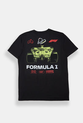 T-shirt imprimé voiture de course Formula 1 homme