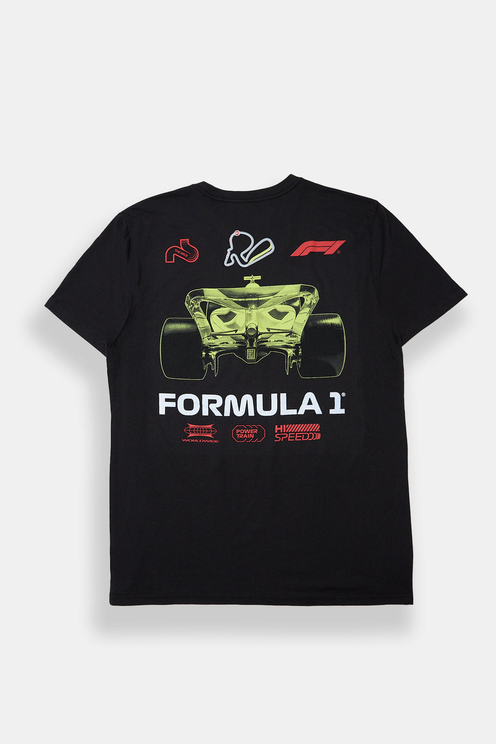 T-shirt imprimé voiture de course Formula 1 homme T-shirt imprimé voiture de course Formula 1 homme