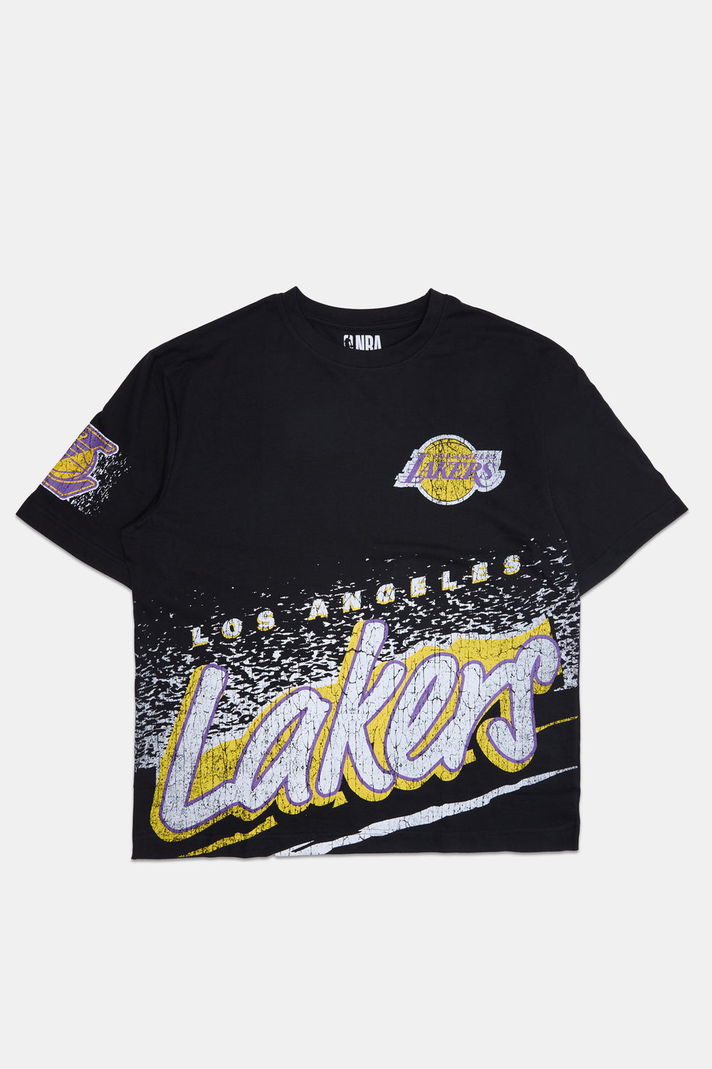 Mens LA Lakers Oversized T-Shirt Mens LA Lakers Oversized T-Shirt