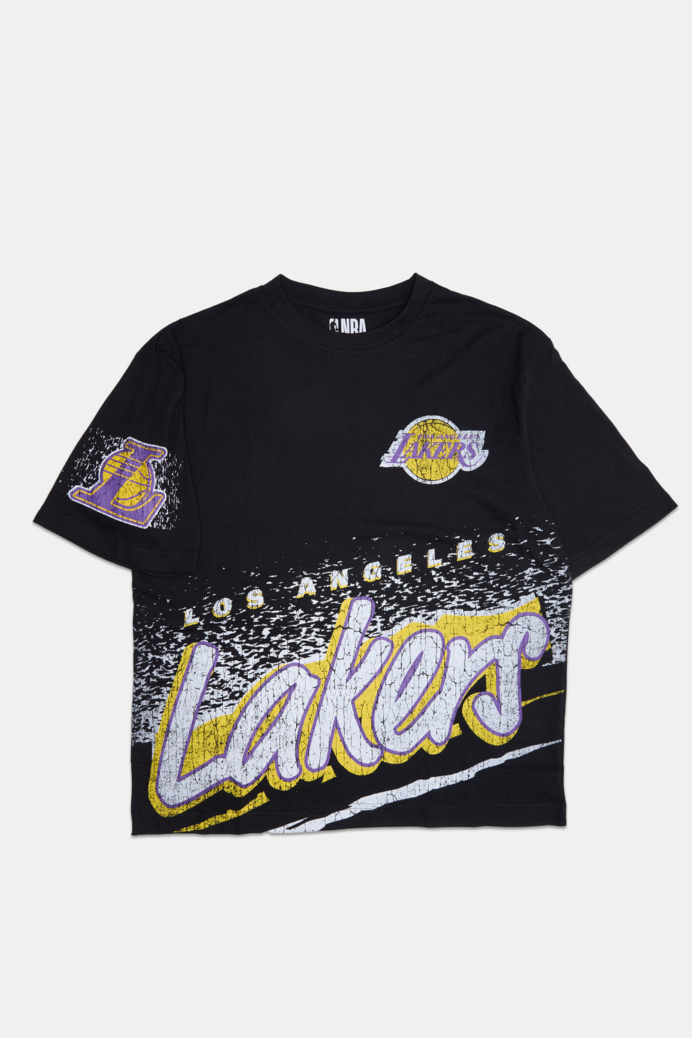 Mens LA Lakers Oversized T-Shirt Mens LA Lakers Oversized T-Shirt