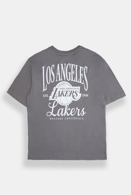 T-shirt surdimensionné brodé Los Angeles Lakers