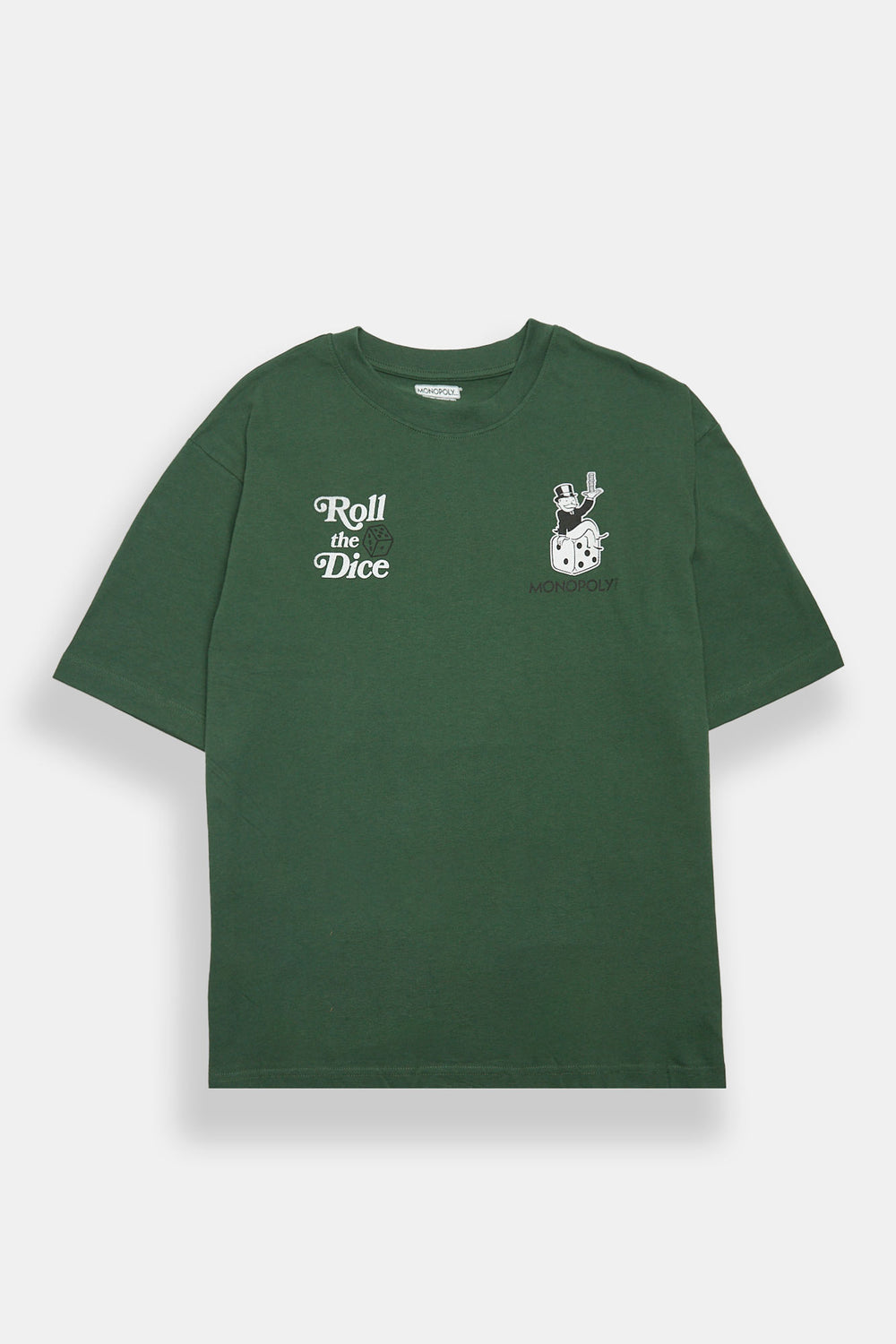 Monopoly Roll The Dice Oversized Tee Monopoly Roll The Dice Oversized Tee