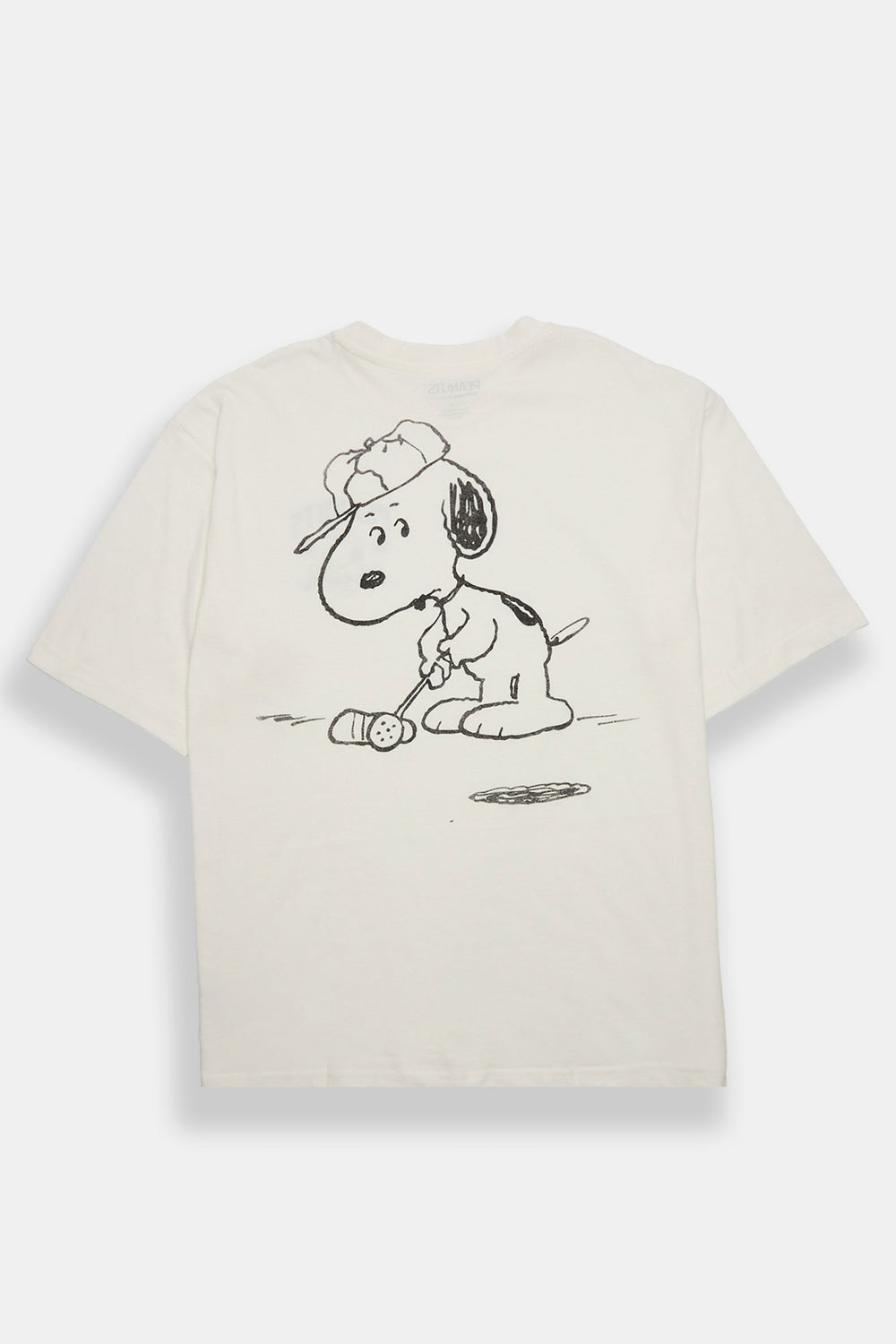 T-shirt surdimensionné imprimé Snoopy Golf T-shirt surdimensionné imprimé Snoopy Golf