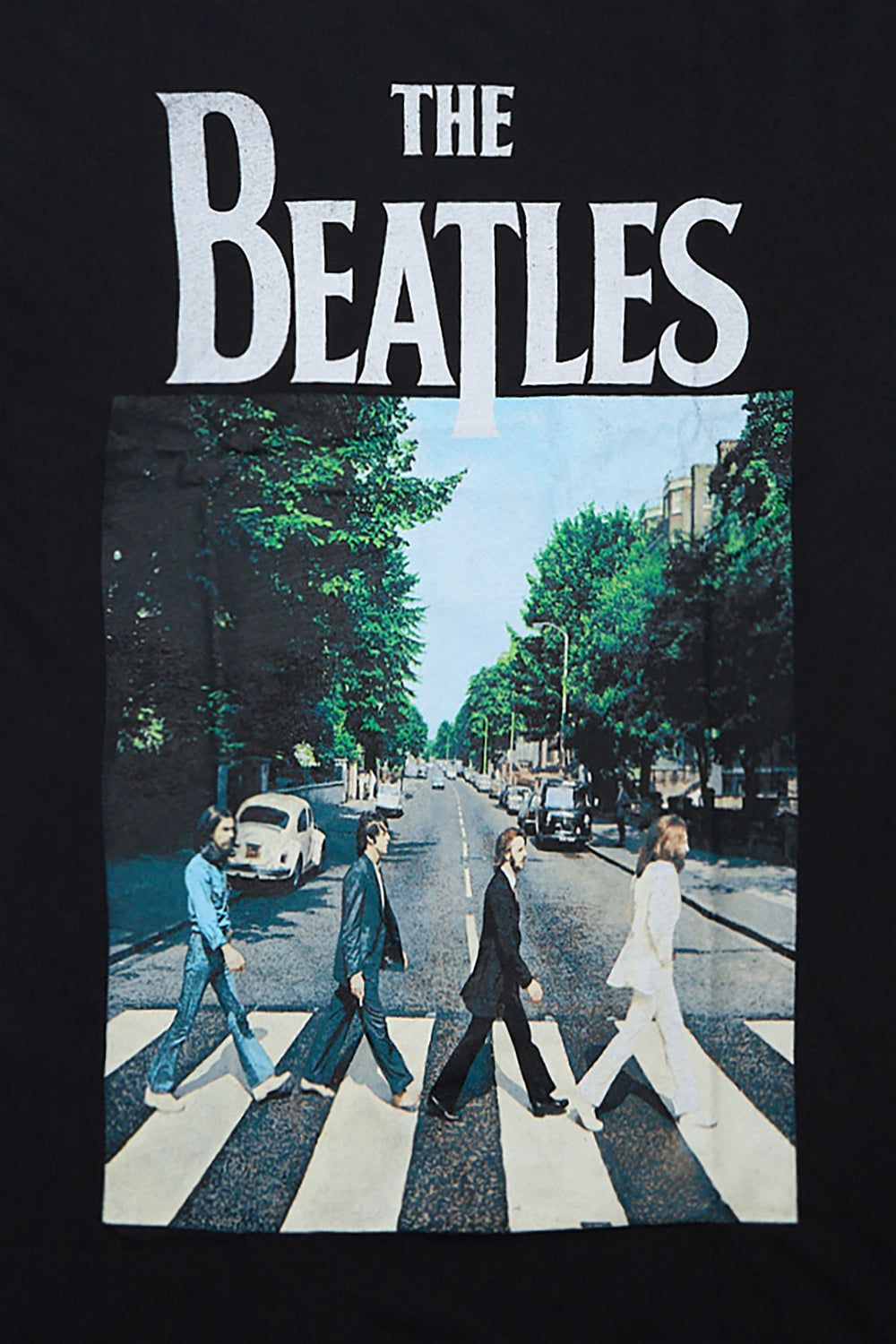 T-shirt surdimensionné imprimé The Beatles Abbey Road homme T-shirt surdimensionné imprimé The Beatles Abbey Road homme