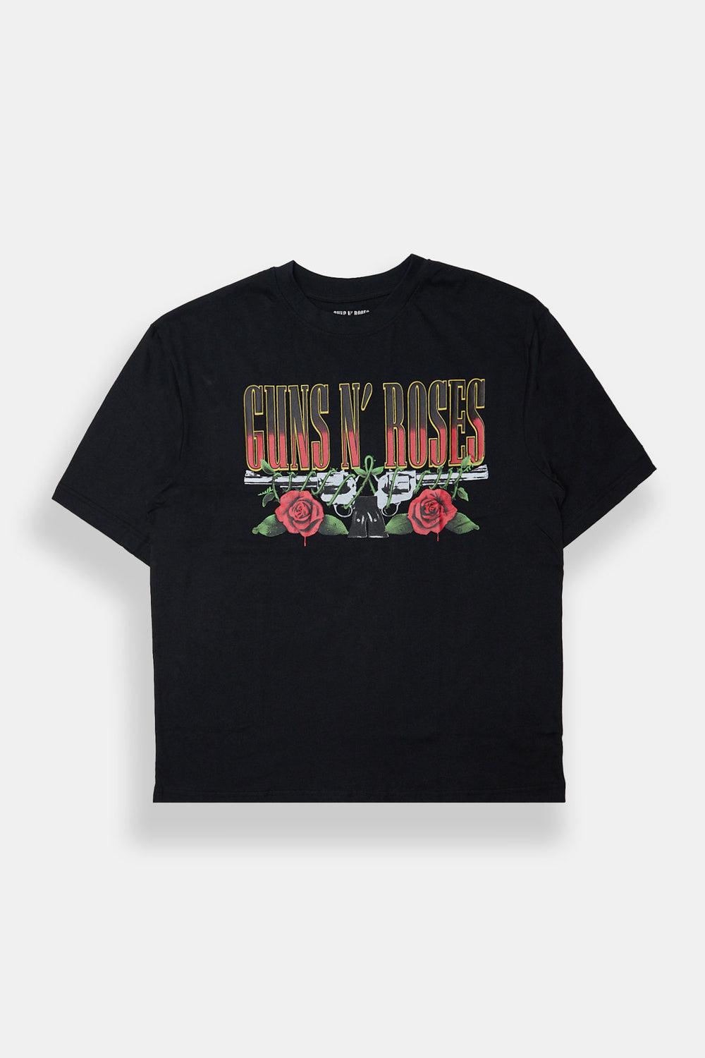 Mens Guns N' Roses Graphic Oversized Tee Mens Guns N' Roses Graphic Oversized Tee