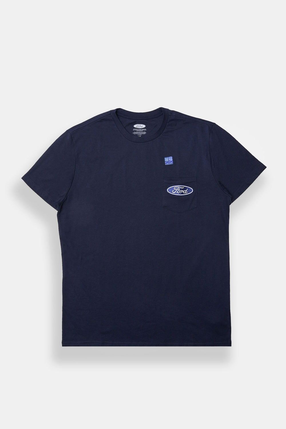 T-shirt à poche avec logo Ford brodé T-shirt à poche avec logo Ford brodé - West49