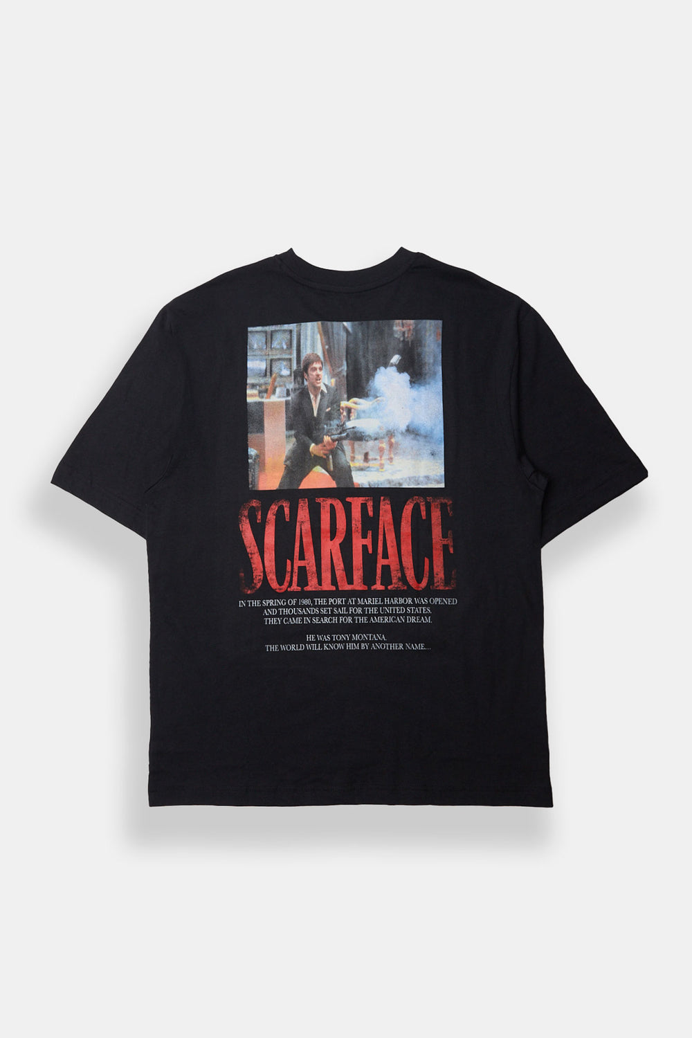 T-shirt surdimensionné imprimé Scarface T-shirt surdimensionné imprimé Scarface