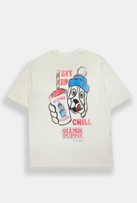 T-shirt surdimensionné imprimé Slush Puppie