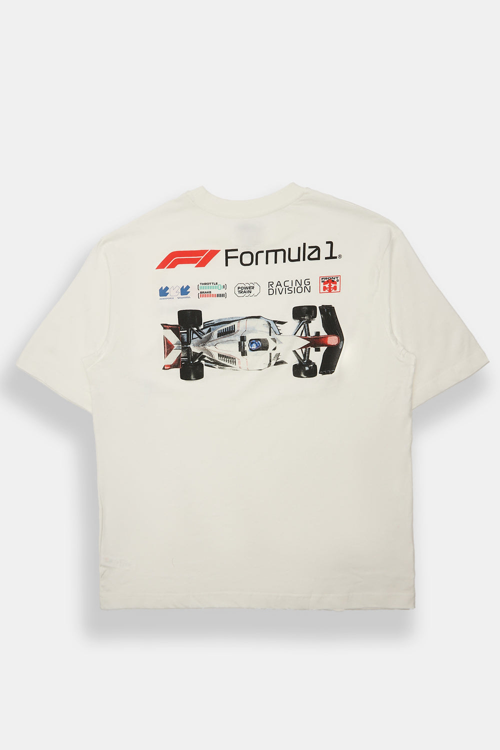T-shirt surdimensionné imprimé Formula 1 Race Division T-shirt surdimensionné imprimé Formula 1 Race Division