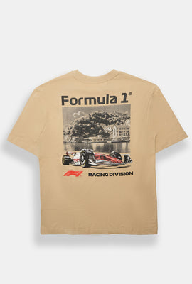 T-shirt surdimensionné imprimé Formula 1 Racing Division
