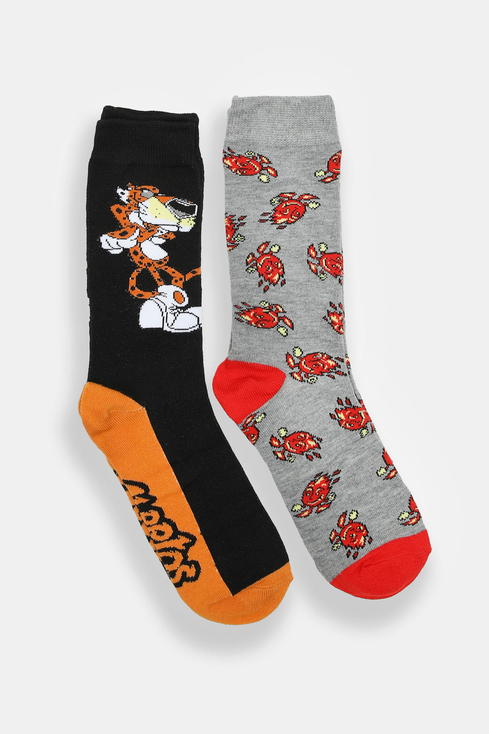 Flamin' Hot Cheetos Crew Socks - Giftable 2-Pack Flamin' Hot Cheetos Crew Socks - Giftable 2-Pack