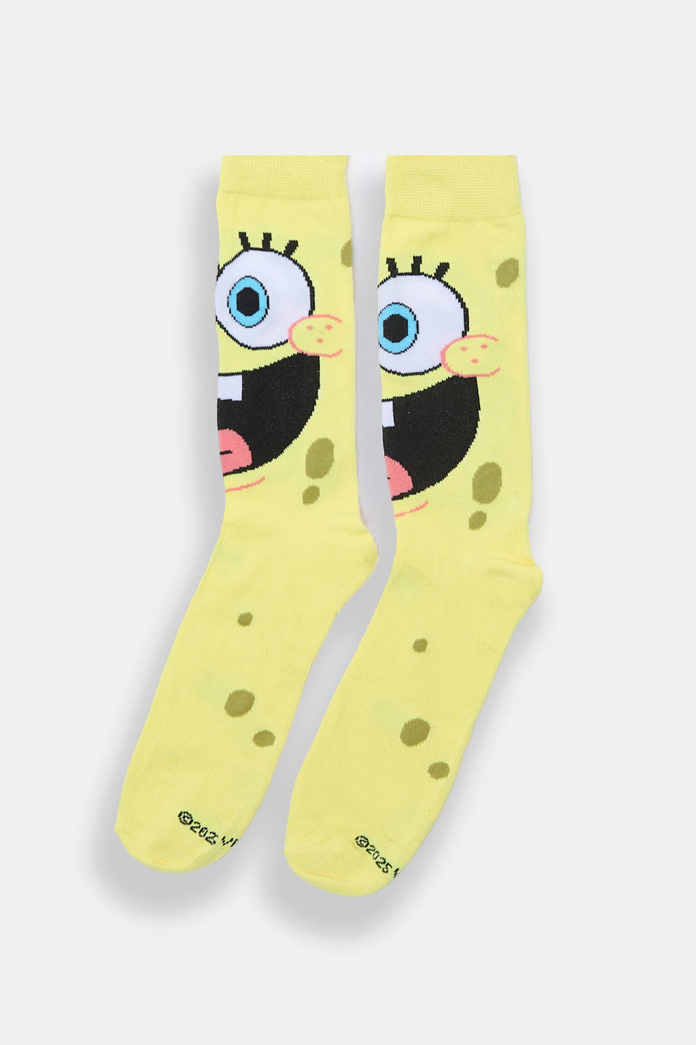 SpongeBob Printed Jacquard Crew Socks SpongeBob Printed Jacquard Crew Socks