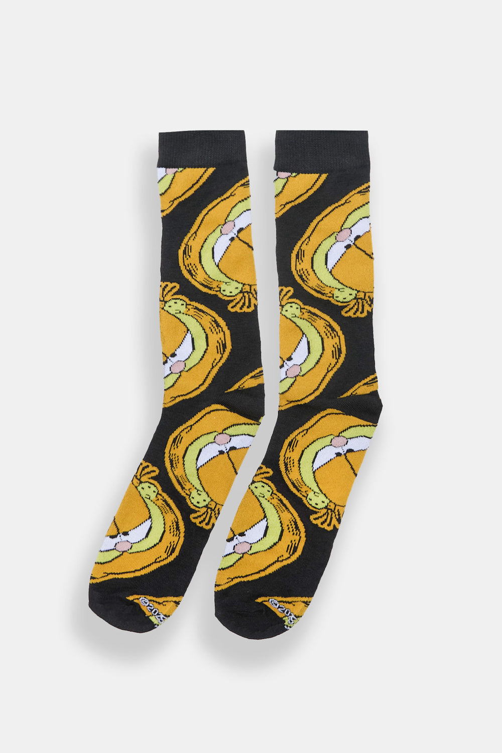 Chaussettes jacquard imprimées Garfield Chaussettes jacquard imprimées Garfield