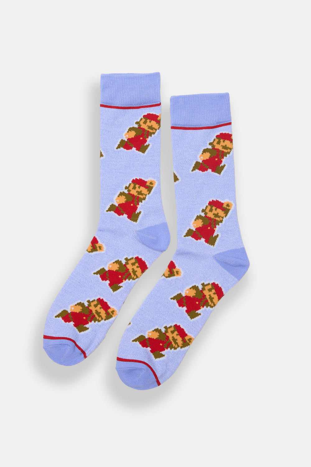 Chaussettes jacquard imprimées Super Mario homme Chaussettes jacquard imprimées Super Mario homme