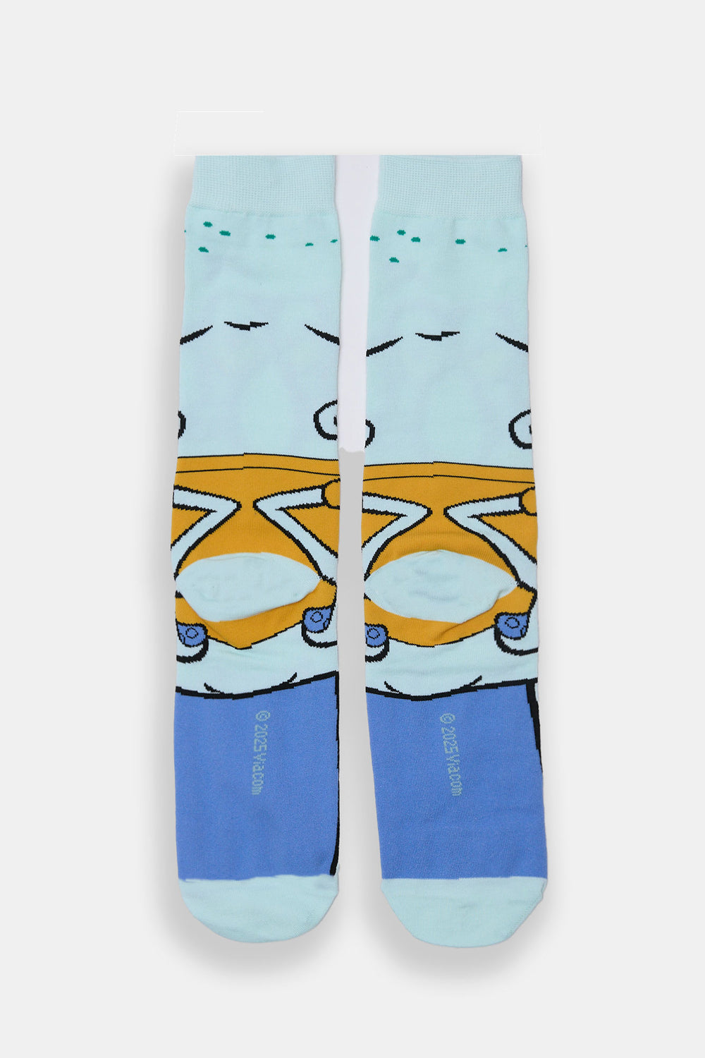 Chaussettes jacquard imprimées Squidward homme Chaussettes jacquard imprimées Squidward homme