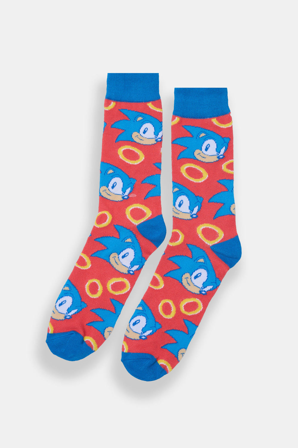 Chaussettes jacquard imprimées Sonic The Hedgehog homme Chaussettes jacquard imprimées Sonic The Hedgehog homme