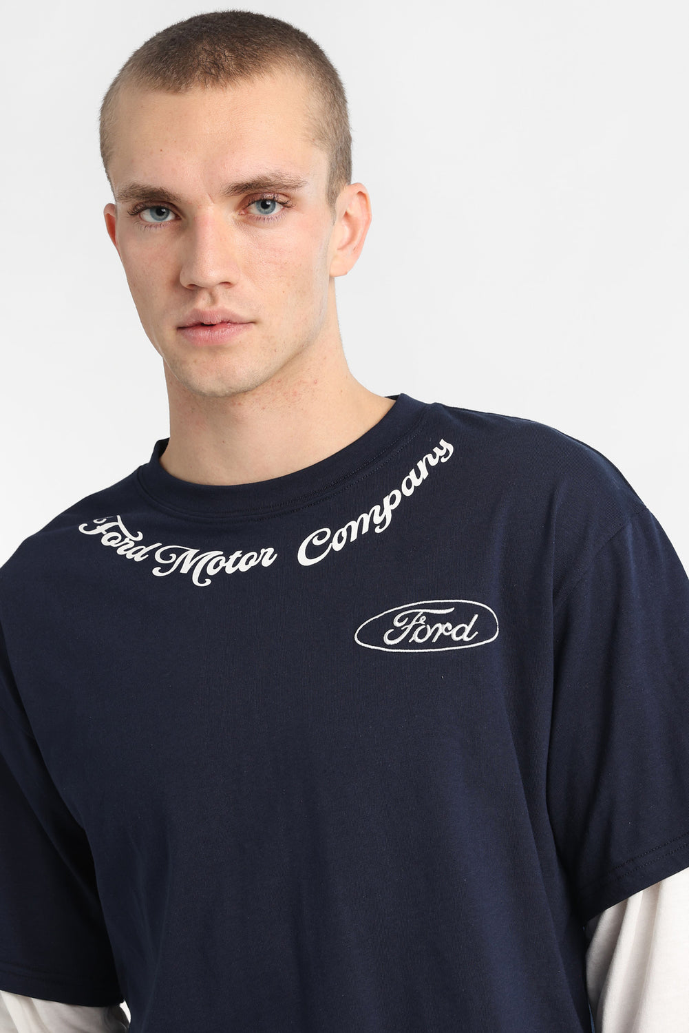 T-shirt à manches longues superposé Ford Motor Company T-shirt à manches longues superposé Ford Motor Company - West49
