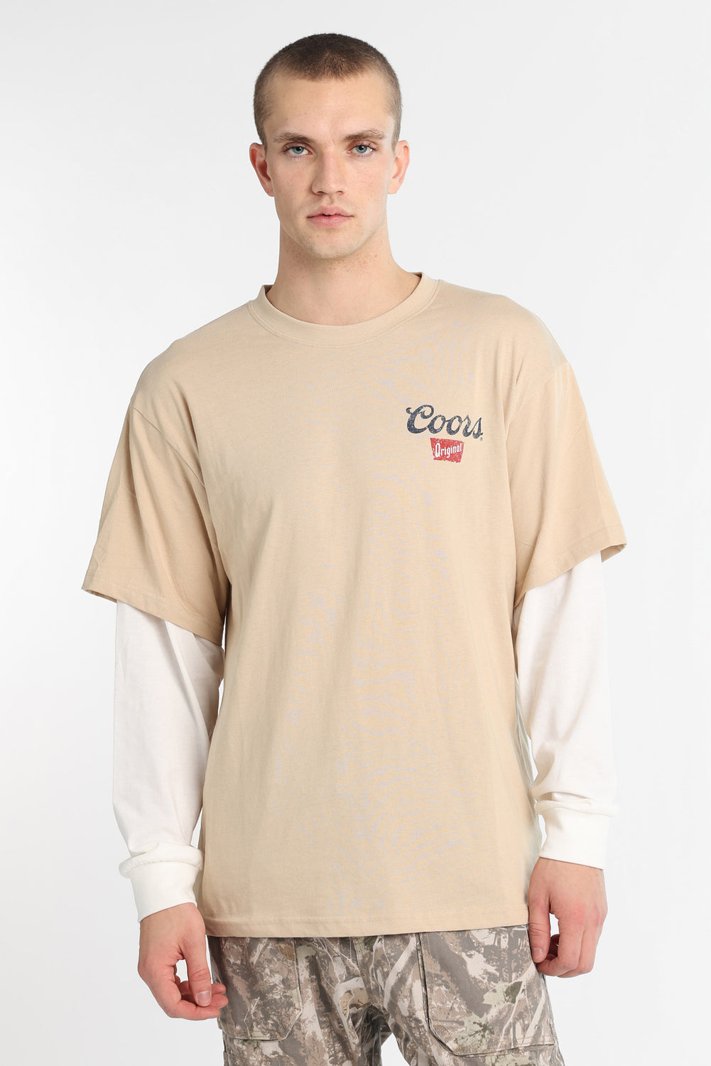 Coors Golden Colorado Long Sleeve 2-Fer Tee Coors Golden Colorado Long Sleeve 2-Fer Tee