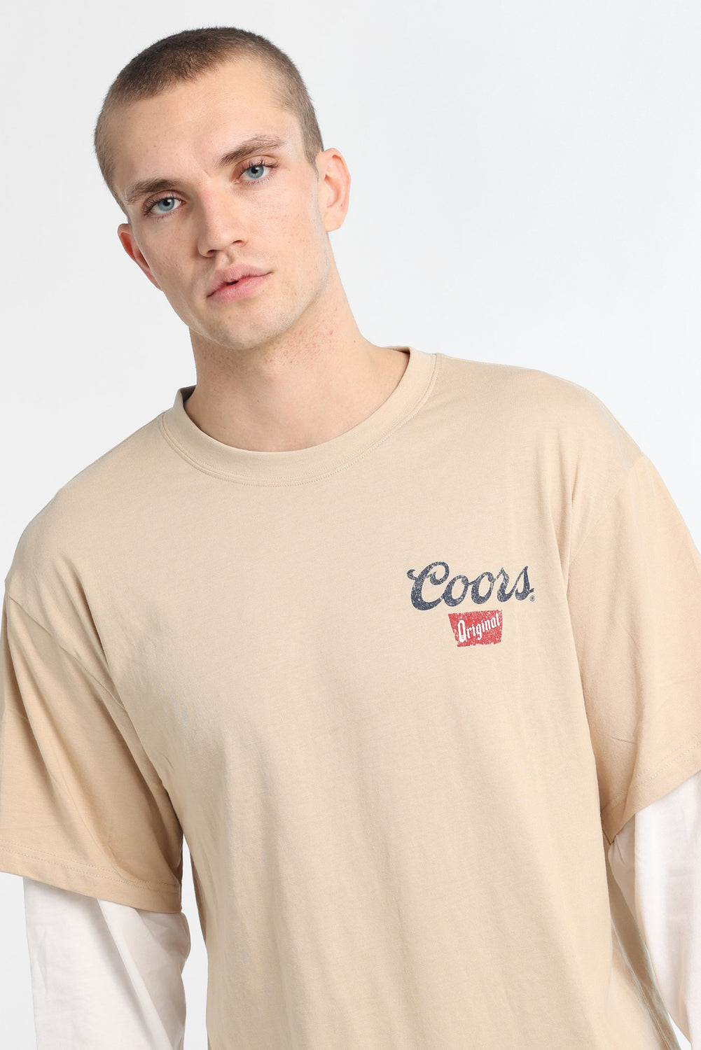 Coors Golden Colorado Long Sleeve 2-Fer Tee Coors Golden Colorado Long Sleeve 2-Fer Tee