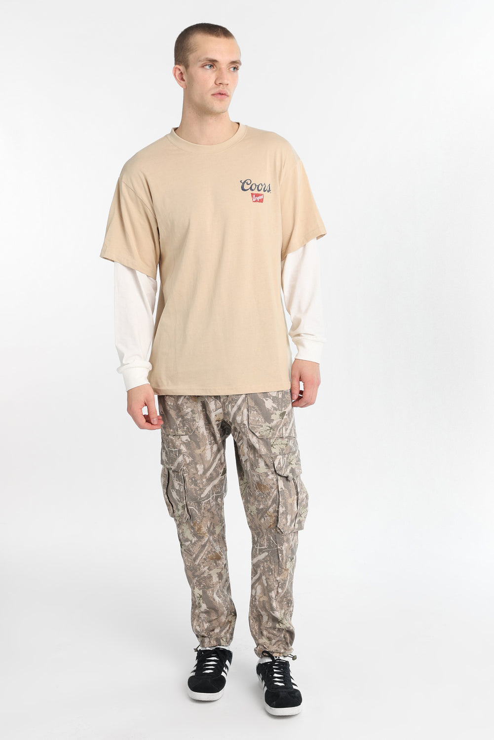 T-shirt à manches longues superposé Coors Golden Colorado T-shirt à manches longues superposé Coors Golden Colorado