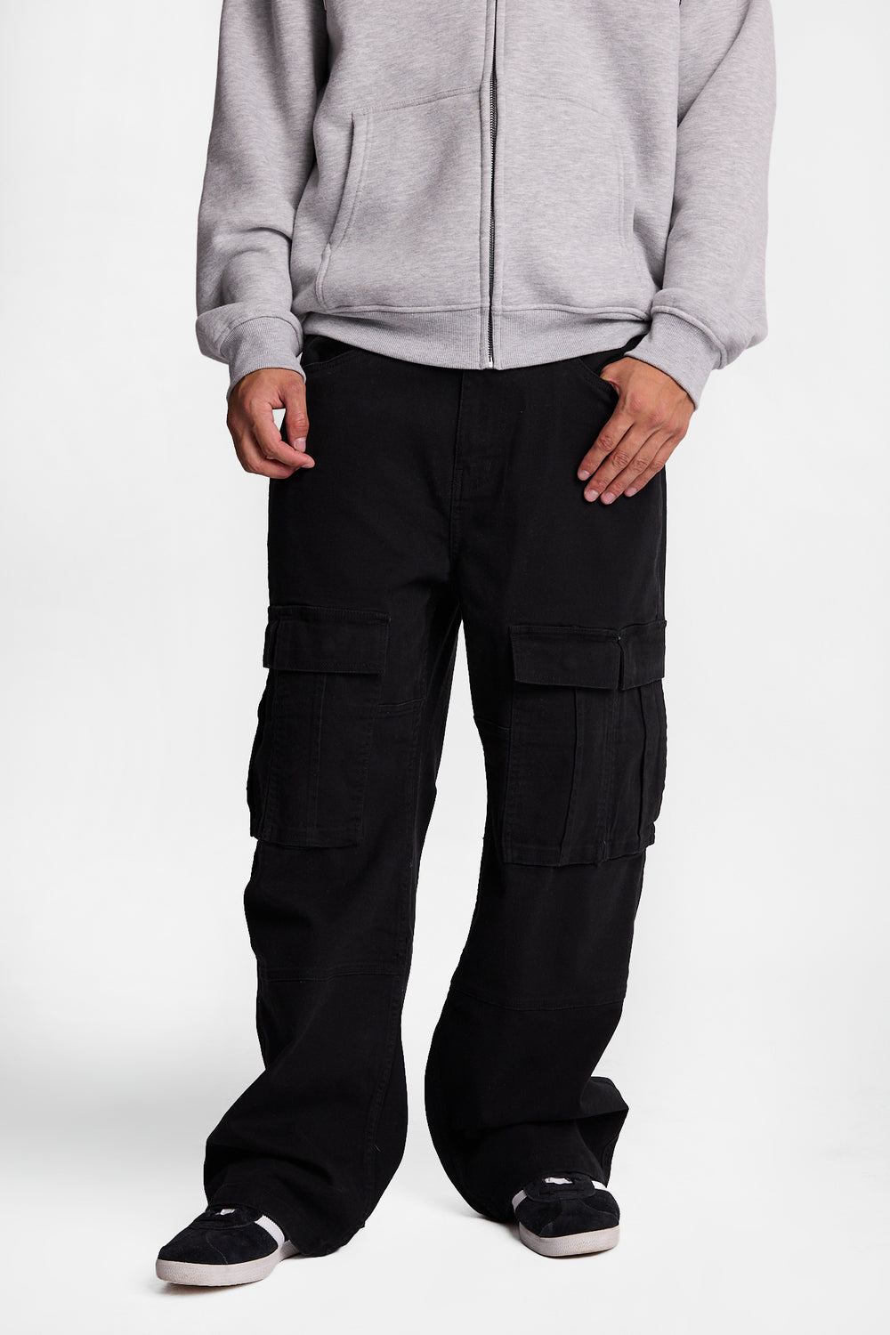 AERO Super-Baggy Cargo Utility Canvas Pants AERO Super-Baggy Cargo Utility Canvas Pants