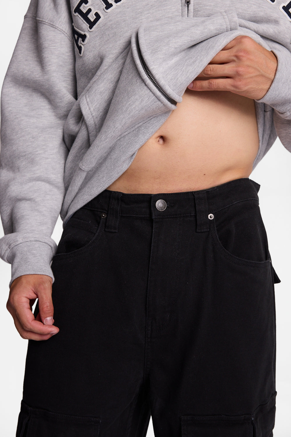 AERO Super-Baggy Cargo Utility Canvas Pants AERO Super-Baggy Cargo Utility Canvas Pants