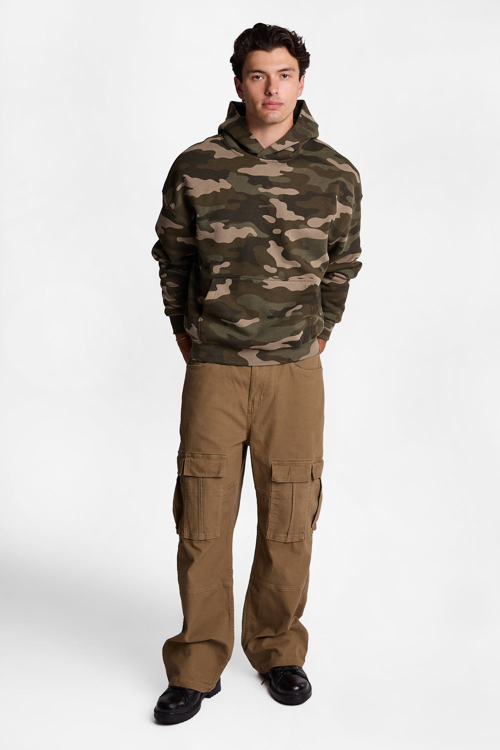 AERO Super-Baggy Cargo Utility Canvas Pants AERO Super-Baggy Cargo Utility Canvas Pants
